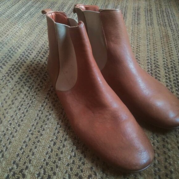 Isabel Marant Brown Leather Western Vibe Chelsea Boots Size EU 40 / US 9.5 - Picture 2 of 16